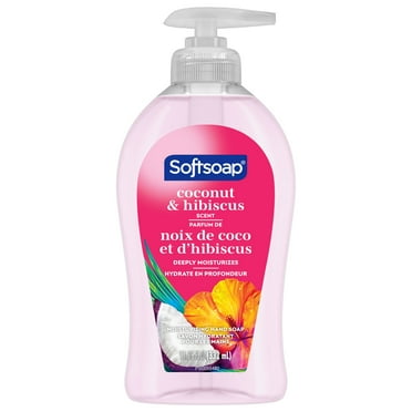 Softsoap Moisturizing Liquid Hand Soap, Coconut and Hibiscus, 11.25 Fluid Ounce Bottle