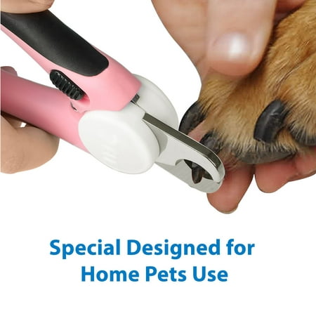 Dog Nail Clippers and Trimmer- with Safety Guard&Free Nail File, Professional Grooming Tool for Small Medium Large