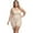 Beige, variant on Shapewear Bodysuit Tummy Control Plus Size,Seamless Sculpting Comfortable Firm Control Shaping Underwear