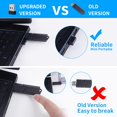 thumbnail image 4 of Symcode Wireless Handheld Barcode Scanner Versatile 2-in-1 (2.4Ghz Wireless+USB 2.0 Wired) 328 Feet Transmission Distance Rechargeable 1D Laser Automatic Bar Code Reader Scanner(Black), 4 of 5