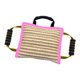 thumbnail image 5 of Almohada antimordeduras para perros, juguete para perros para morder y tirar, cómodo y multifuncional para el entrenamiento de cachorros. rosa, 5 of 9