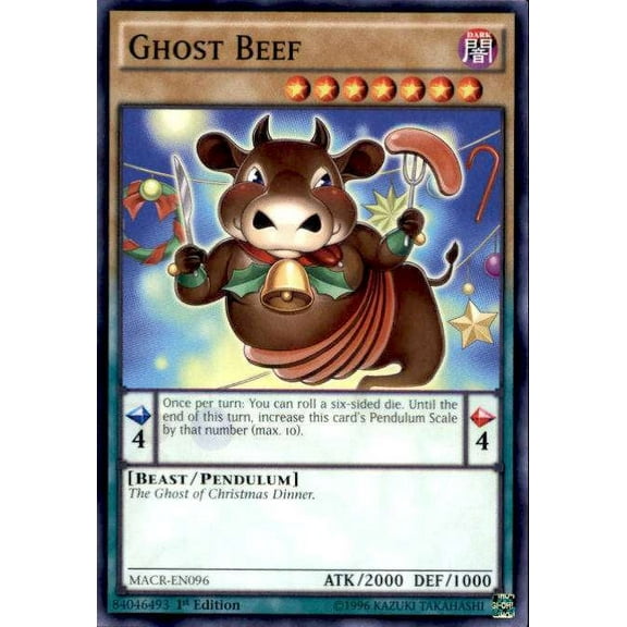 YuGiOh Maximum Cris Ghost Beef MACR-EN096