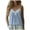 Sky Blue, variant on Women's Solid Camisole V Neck Sleeveless Spaghetti Strap Ruffle Sexy Elegant Vacation Lace Tank Top (Red, XL)