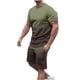 thumbnail image 2 of Camisas de verano Kakina CMSX para hombre, liquidación, conjunto de 2 piezas de camiseta informal de manga corta y pantalones cortos deportivos ajustados., 2 of 5