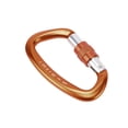 thumbnail image 1 of BIMZUC Mosquetón de Escalada Aluminio 7075 Alta Resistencia 25kN Naranja 10 cm / 3.9 in, 1 of 9