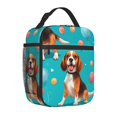 thumbnail image 2 of Dog Pattern Design Insulated Lunch Bag - Cute Tote With Large Capacity, Reusable Cooler For Women And Men At Work, Picnic, Travel, Office & Beach, 2 of 9