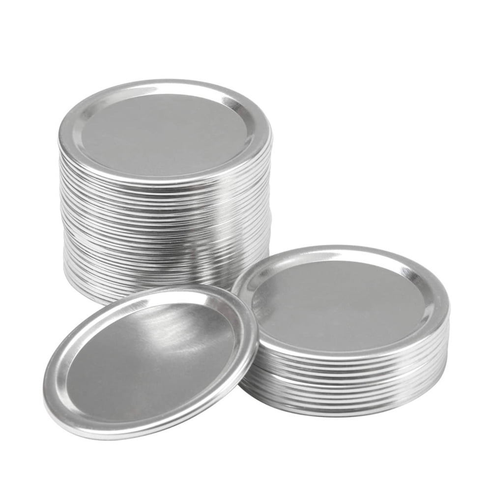 10PCS Wide Mouth Canning Jar Lids And Rings Set for Mason Jars Leak Proof 86MM