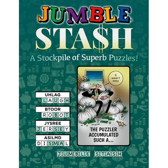 Jumbles(r) Jumble(r) Stash: A Stockpile of Superb Puzzles!, (Paperback)