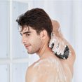thumbnail image 4 of 2PC Shower Towel, Japanese Exfoliating Towel, Extra Long Exfoliating Washcloth for Men Women, Double-Sided Exfoliating Washcloth, Japanese Back Scrubber, Exfoliating Scrubber for Men & Women, 4 of 7