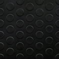 thumbnail image 3 of FlooringInc Standard Grade 4ftx6ft Coin Pattern Nitro Garage Flooring Roll Out Protecting Mats, Midnight Black, 3 of 11