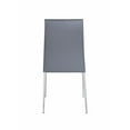 thumbnail image 6 of Chintaly Elsa Contour Back Stackable Side Chair In Gray, 6 of 7