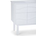 thumbnail image 3 of Simpli Home Marlowe 42 inch Bath Vanity with White Engineered Marble Top, 3 of 8