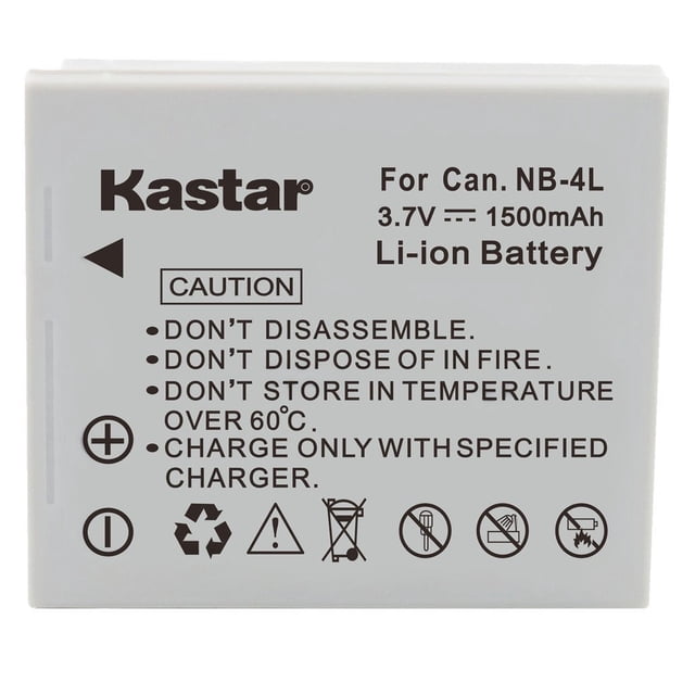 Batería de repuesto CTA Digital DB-NB4L 900mAh para cámaras Canon