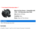 thumbnail image 2 of Mass Air Flow Sensor - Compatible with 1996 - 1999 Mercedes-Benz S500 1997 1998, 2 of 2