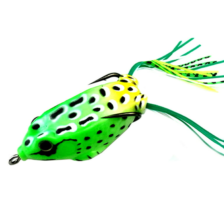 SPRING PARK 6cm 12g Frog Lure Ray Frog Topwater Fishing Crankbait  Lures/Artificial Soft Bait Soft Tube Bait ,Especially for Bass Snakehead