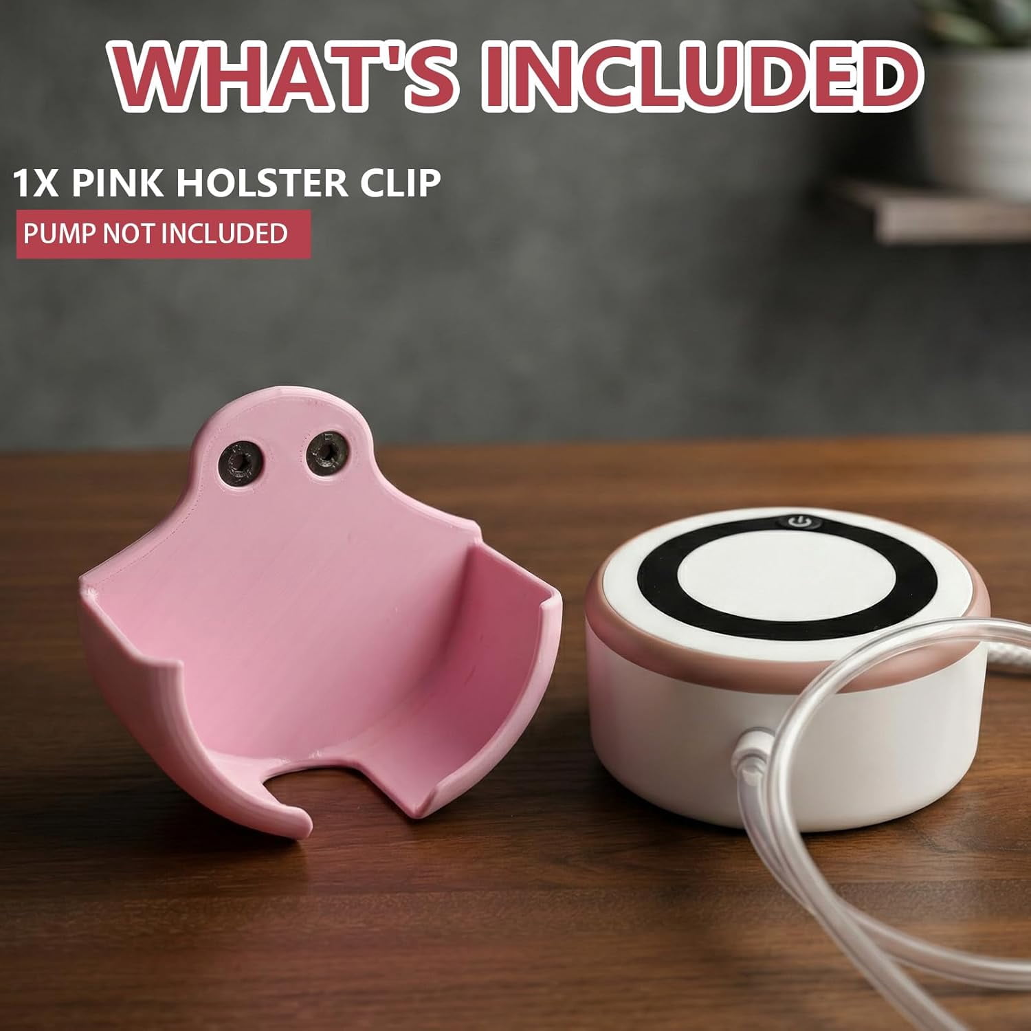Pump Holster Case for Momcozy V1 Pro, Hands-Free Portable Breast Pump Holder, Lightweight Secure Design for Comfortable On-The-Go Use, Prevents Slipping and Discomfort