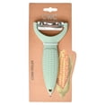 thumbnail image 2 of Cook With Color Corn Peeler, Stainless Steel Corn Stripper and Kernel Cutter Tool, Sage, 2 of 5