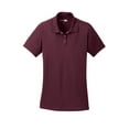 thumbnail image 5 of CornerStone Ladies Micropique Gripper Polo-L (Maroon), 5 of 6