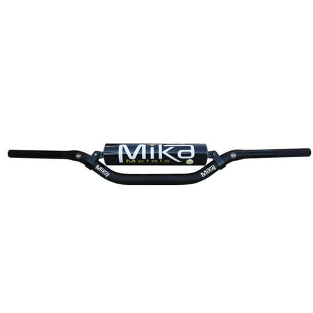 Handlebar Pad - Mika Metals MK-78-CL-BLACK 7/8in. Handlebar - CR Low Bend - Black Pad