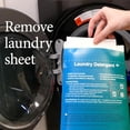 thumbnail image 3 of Laundry Detergent Sheets + Bonus Free Sample Pack with Toilet, Floor & Hand Soap Cleaner (Ultra Concentrated, Sustainable, Liquidless Solution Up to 60 Loads), Fresh Scent, 3 of 7