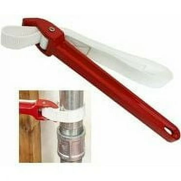 Adjustable Nylon Strap Wrench, 12 Inch Heavy Duty Pipe Wrench