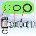 thumbnail image 4 of Pool O  Washer, 6PCS Wear and Tear Proof Leakage Proof Pool Washer and  Kit Perfect Fit  for Replacement, 4 of 7