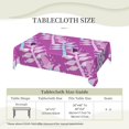 thumbnail image 6 of XMXY Table Cloth Rectangle Table, Vintage Flowers Abstract Floral Dining Table Cover Waterproof Washable Outdoor Tablecloth, 54 X 72 Inch, 6 of 8
