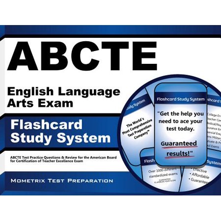 Abcte English Language Arts Exam Flashcard Study System