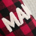 thumbnail image 6 of BERANMEY MAMA Bear Slippers for Women Warm Memory Foam Plaid Print Fuzzy Indoor Outdoor Non-Slip House Shoes for Women and Men, 6 of 9