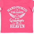 thumbnail image 4 of Inktastic Handpicked for Earth By My Gramps in Heaven with Angel Wings Boys or Girls Toddler T-Shirt, 4 of 5