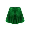 thumbnail image 1 of Hansber Jupe à Sequins pour Filles, Jupe de Danse Moderne Jazz Hip Hop Ballet Verte 8, 1 of 5