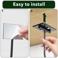 thumbnail image 3 of 5.1" Under Cabinet Banana Hook|folding banana hook|hanging banana holder hook|Metal Banana Holder Stand for Hanging Bananas or Kitchen Utensil, Keeps Bananas Fresh, 3 of 8