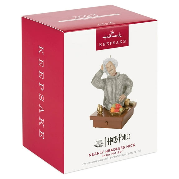 Hallmark 2023 Keepsake Harry Potter Headless Nick Christmas Ornament New Box