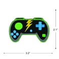 thumbnail image 6 of Gwen Studios Embroidered Black Game Controller Iron-on Patch Applique, 3.2" x 2.1", 6 of 7