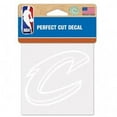 thumbnail image 1 of Cleveland Cavaliers Décalcomanie 4x4 Coupe Parfaite Blanc, 1 of 1