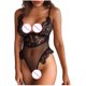 thumbnail image 4 of Lencería sexy hueca bordada de encaje de mono sexy de moda para mujer Fridja nalpqowj11751, 4 of 6
