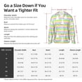 thumbnail image 5 of Lsque Rainbow Rabbit UPF 50+ Lightweight Sun Protection Men's Women's Long Sleeve Shirt, Hoodie Performance -3X-Large, 5 of 9