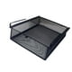 thumbnail image 1 of Estante colgante de almacenamiento debajo del gabinete, estante portátil multifuncional debajo del estante negro Ampliar, 1 of 9
