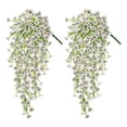thumbnail image 1 of Flor de vid violeta artificial, planta violeta colgante falsa para primavera, verano, interior, exterior, pared, hogar, jardín, patio, boda, fiesta, decoración, 1 of 8