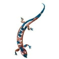 thumbnail image 1 of 7055 817865022586 Lizard Metal Wall Art - Blue, 1 of 2