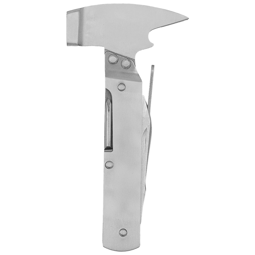 Zenport 12008 10-Function Pliers Multi-Tool with Carrying Case, Silver