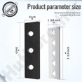 thumbnail image 2 of Snow Blower Impeller Modification Kit 1 4 Inch 4 Blade Universal for Modifies 2 Stage Machine, 2 of 7