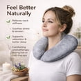 thumbnail image 3 of Herbal Concepts Neck Heating Pad, Heating Pad for Neck, Microwavable 12 Herb Filled Moist Heat Therapy Wrap, 3 of 7