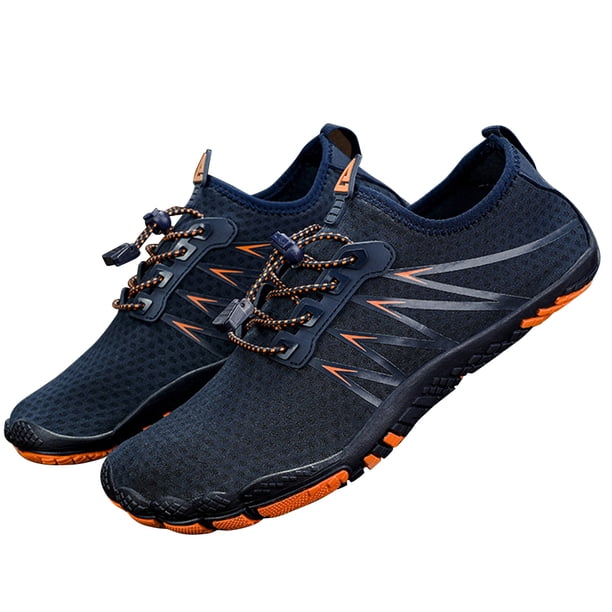 Zapatos Unisex Zapatos Descalzos Secado Rápido para Senderismo Surfing Kayak(Blue 39)