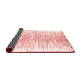 thumbnail image 2 of Ahgly Company Indoor Round Abstract Red Contemporary Area Rugs, 8' Round, 2 of 4