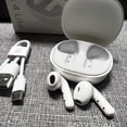 thumbnail image 4 of Xiaomi Redmi Buds 4 Lite Edición global Auriculares ligeros de moda Auriculares inalámbricos verdaderos Auriculares intrauditivos negros y blancos, 4 of 5