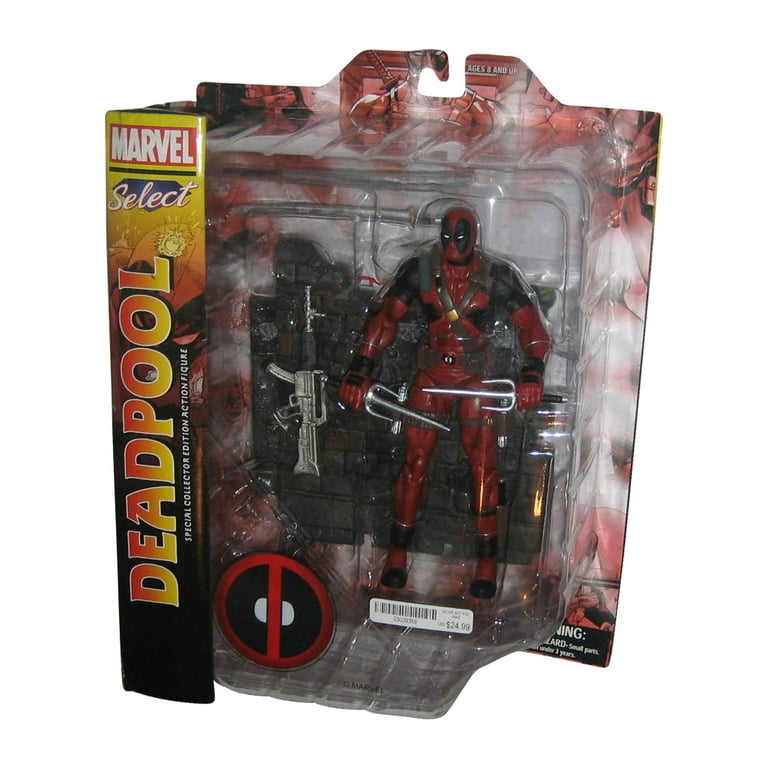 Marvel Comics Diamond Select Deadpool Action Figure - Walmart.com