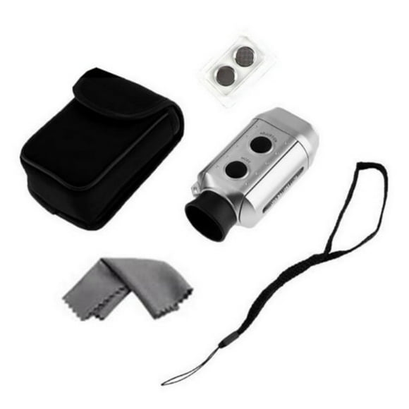 Electronic ranging 7x18 monoculars Golf rangefinder Digital Measuring instrument Portable golf supplies silver