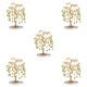 thumbnail image 2 of Injueey Cristales Árbol del dinero Regalo único y reflexivo para los seres queridos Cristales curativos Piedras Árbol olivino Type2 NO2, 2 of 6