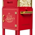 thumbnail image 6 of Nostalgia 2.5 oz. Popcorn Maker Cart, Vintage Movie Theater Popcorn Machine with Stainless Steel Kettle, Red, 6 of 9